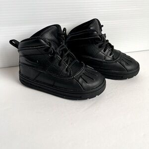 Nike Black Toddler Boots- Size 8